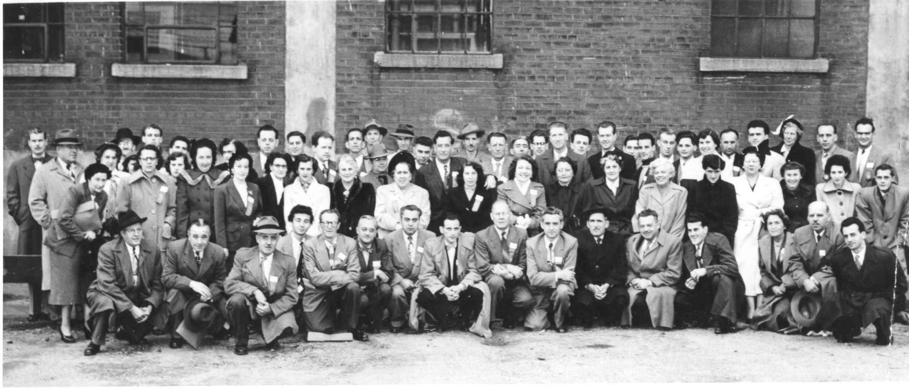 The Fur Workers' Union, National Conference in Toronto in 1951. The International Fur Workers' Union was founded by eight local unions in 1913. The union held members in both the United States and Canada.

OJA, item 803.
